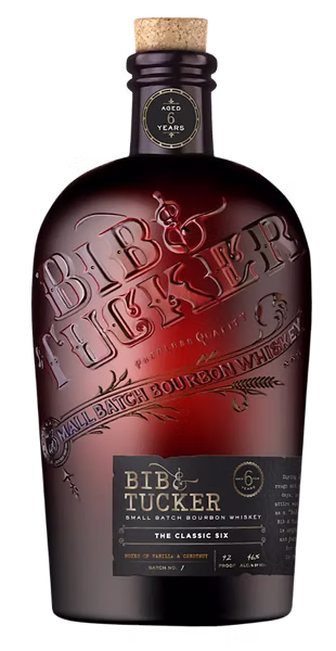 Bib & Tucker bourbon bottle example carried by Home of the Hangover
